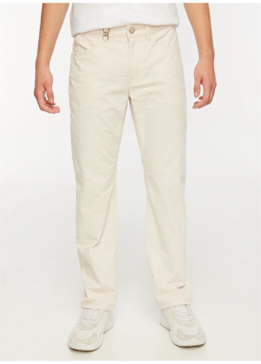 U.S. Polo Assn. Normal Bel Normal Paça Regular Fit Taş Erkek Pantolon DAGA 3