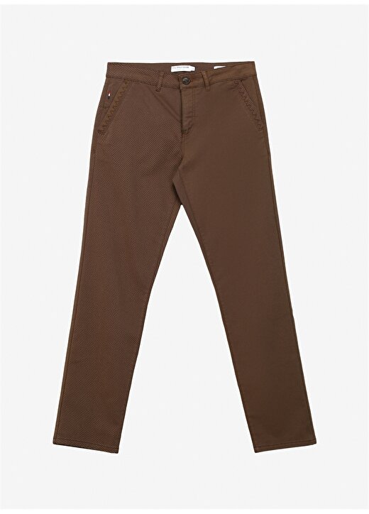U.S. Polo Assn. Normal Bel Normal Paça Regular Fit Hardal Erkek Pantolon RC-LUGU 1