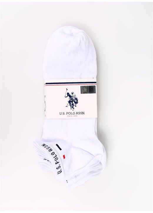 U.S. Polo Assn. Erkek Beyaz Çorap A081SZ013.P02.JAMES12 1