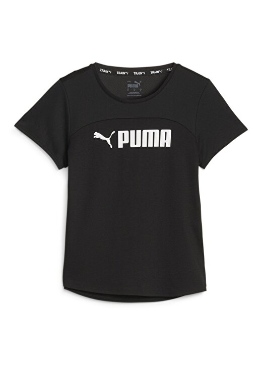 Puma Siyah Kadın T-Shirt PUMA FIT ULTRABREATHE TEE 4