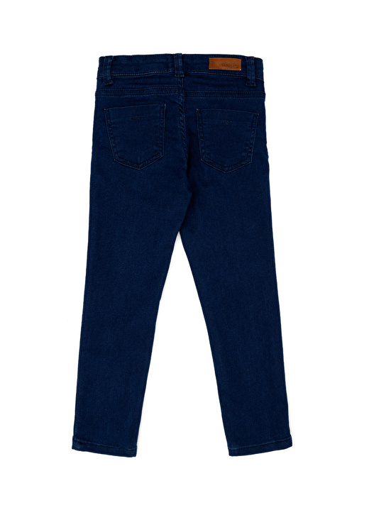 U.S. Polo Assn. Koyu Lacivert Kız Çocuk Dar Paça Uzun Toothpick Denim Pantolon RC-ISSYKIDS-23K-R   4