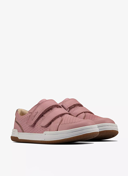 Clarks Deri Açık Pembe Kadın Günlük Ayakkabı 26158975 Fawn Solo K 4