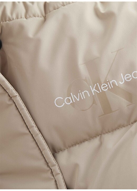 Calvin Klein Jeans Bej Kadın Mont J20J221377PED 4