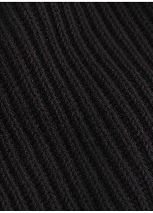 Calvin Klein Jeans Dik Yaka Normal Baskılı Siyah Kazak Kadın J20J221960BEH 4
