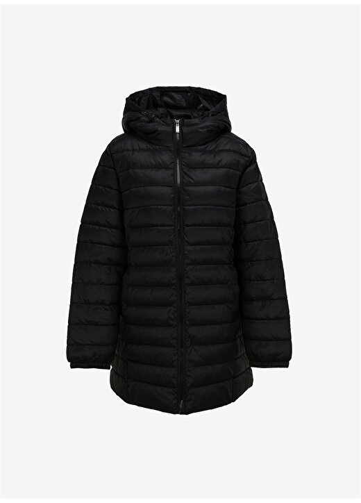 Only Siyah Kadın Mont CARNEW TAHOE QUILTED HOOD COAT OTW 1