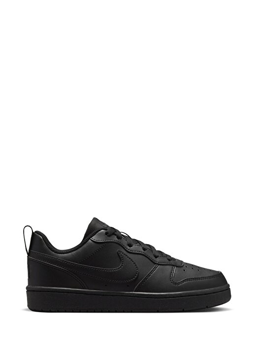 Nike Çocuk Siyah - Beyaz Yürüyüş Ayakkabısı DV5456-002 COURT BOROUGH LOW RECRAF 1