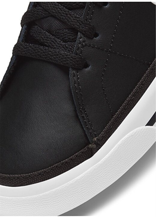 Nike Çocuk Siyah - Beyaz Yürüyüş Ayakkabısı DA5380-002 NIKE COURT LEGACY (GS) 2