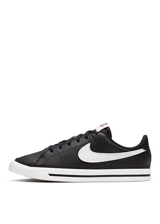 Nike Çocuk Siyah - Beyaz Yürüyüş Ayakkabısı DA5380-002 NIKE COURT LEGACY (GS) 3
