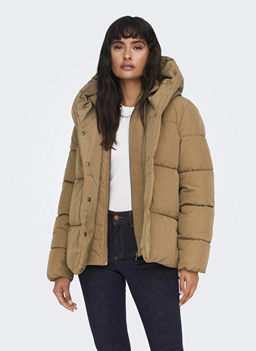 Only Bakır Kadın Mont ONLNEWSYDNEY SARA PUFFER JACKET CC 4