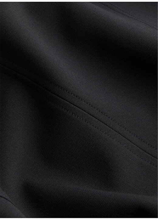 Calvin Klein Bisiklet Yaka Düz Siyah Diz Üstü Kadın Elbise K20K206261BEH 4