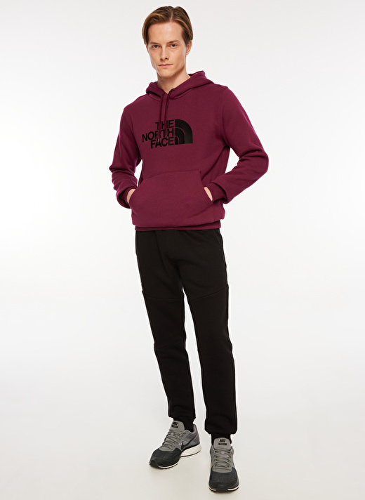 The North Face Kırmızı Erkek Bisiklet Yaka Cepli Sweatshirt NF00AHJYI0H1_M DREW PEAK PULLOVER H 2