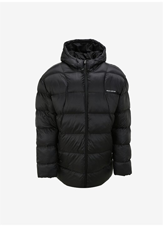 Skechers Siyah Erkek Regular Fit Ceket 232031-001M Outerwear Padded Jacket 1