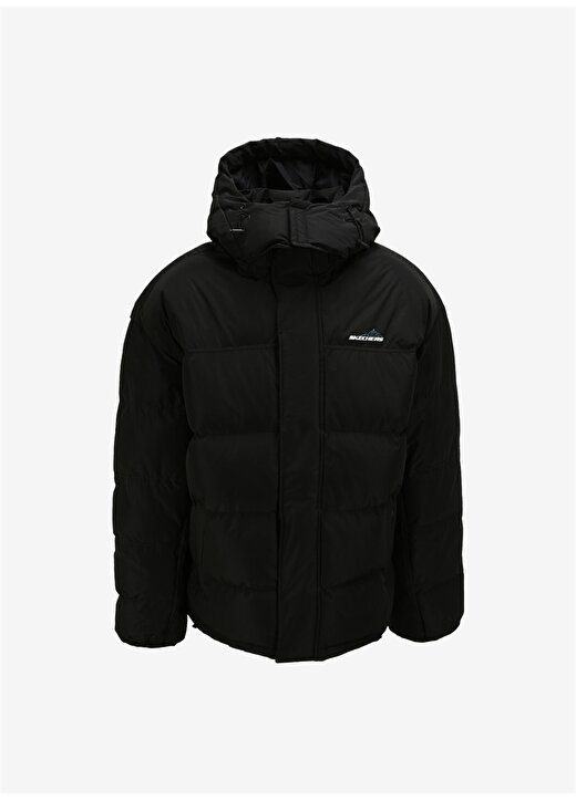 Skechers Siyah Erkek Regular Fit Ceket 232432-001M Outerwear Padded Jacket 1