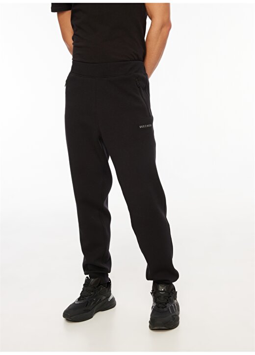 Skechers Siyah Erkek Regular Fit Eşofman Altı 5-001M Scuba Coll. Jogger Sweatpant 2