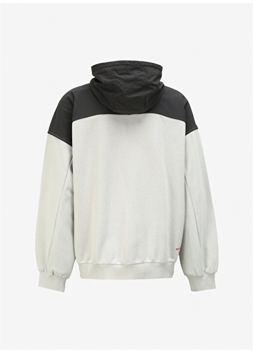 Skechers Gri Erkek Fermuarlı Regular Fit Sweatshirt W Fleece Full Zip Hoodie Sweatshirt 2