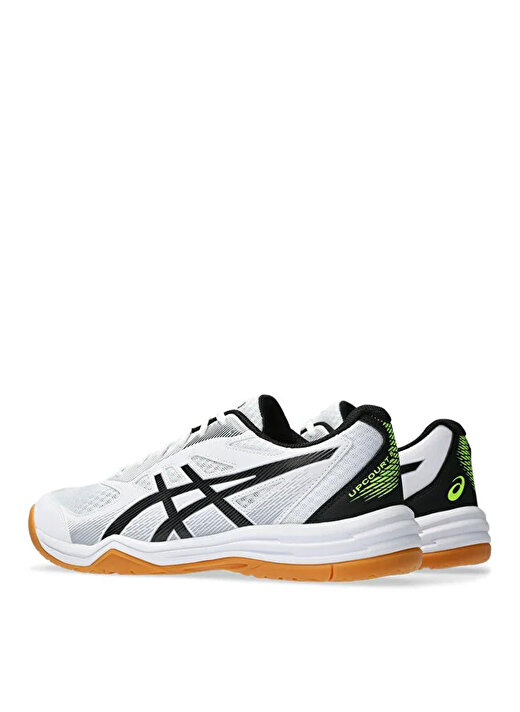 Asics Upcourt 5 Beyaz - Mavi Erkek Voleybol Ayakkabısı 1071A086-103  4