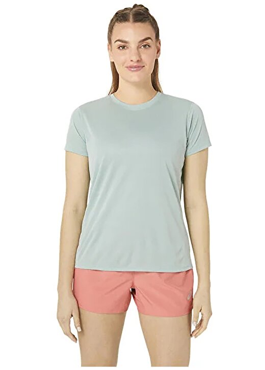 Asics Mavi Kadın T-Shirt 2012C335-405 CORE SS TOP 1