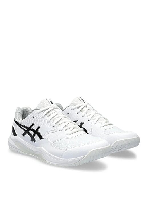 Asics Beyaz - Gümüş Erkek Tenis Ayakkabısı 1041A408-101 GEL-DEDICATE 8 3