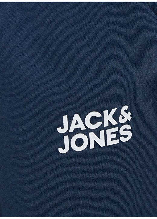 Jack & Jones Lacivert Erkek Çocuk Lastikli Bağlamalı Düz Eşofman Altı JPSTGORDON JJNEWSOFT SWEAT PANT NOO 3