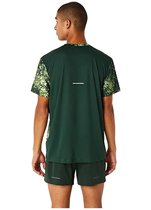 Asics Mavi - Yeşil Erkek T-Shirt 2011C885-300 AOP SS TOP 2