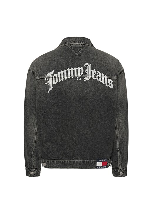 Tommy Jeans Siyah Erkek Denim Ceket DM0DM174691BZ 3
