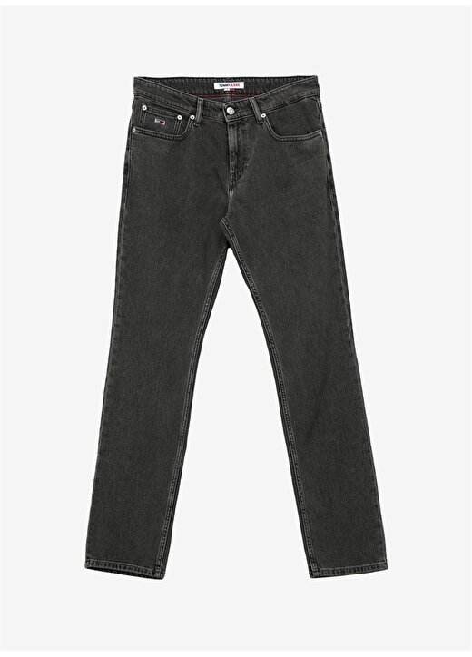 Tommy Jeans Standart Bel Normal Siyah Erkek Denim Pantolon DM0DM174591BZ 1