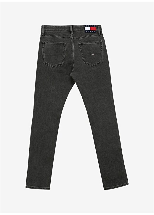 Tommy Jeans Standart Bel Normal Siyah Erkek Denim Pantolon DM0DM174591BZ 2