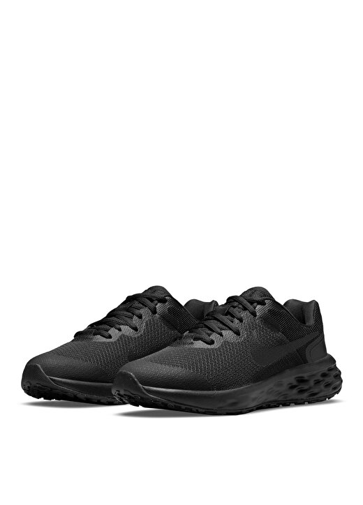 Nike Çocuk Siyah - Gri - Gümüş Yürüyüş Ayakkabısı DD1096-001 NIKE REVOLUTION 6 NN (GS 4
