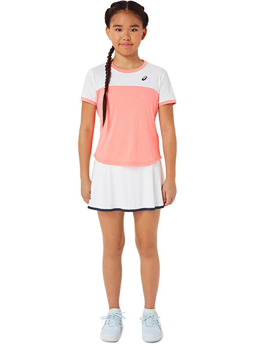 Asics Gül Kurusu Kız Çocuk T-Shirt 2044A039-701 TENNIS SS TOP 1