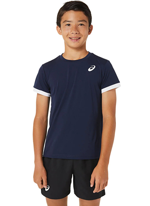 Asics Açık Mavi Erkek T-Shirt 2044A036-402 TENNIS SS TOP 2