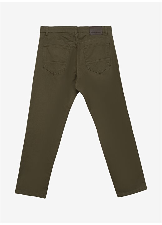 Altınyıldız Classics Normal Bel Boru Paça Comfort Fit Haki Erkek Pantolon 4A0124100062 2