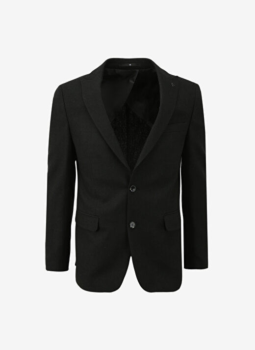 Altınyıldız Classics Normal Bel Slim Fit Siyah Erkek Takım Elbise 4A3124100003 1