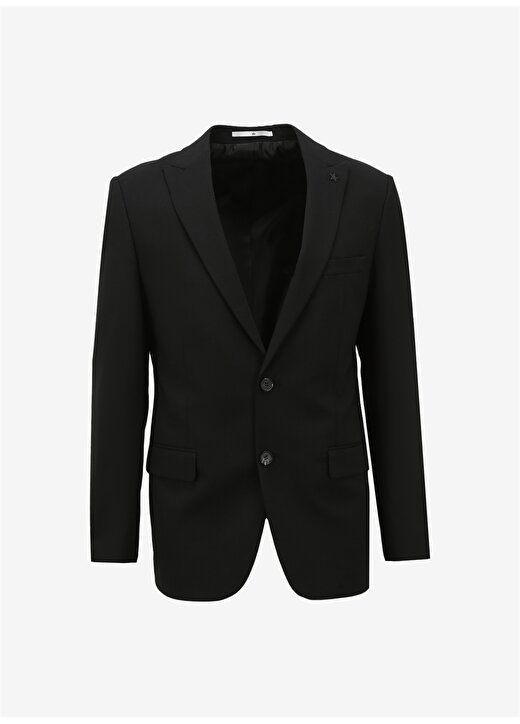 Altınyıldız Classics Normal Bel Slim Fit Siyah Erkek Takım Elbise 4A3024100009 1