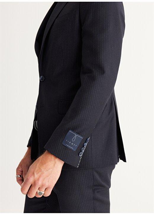 Altınyıldız Classics Normal Bel Slim Fit Koyu Lacivert Erkek Takım Elbise 4C3024100006 4