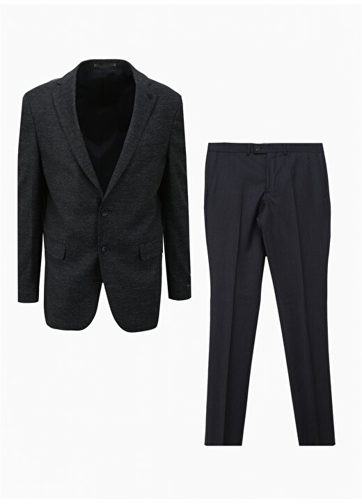 Altınyıldız Classics Normal Bel Slim Fit Lacivert Erkek Takım Elbise 4C3024100007 1