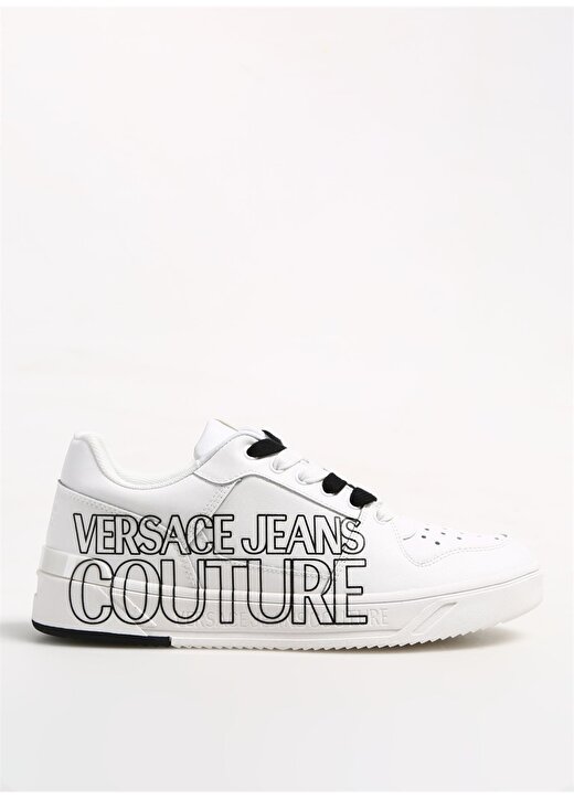 Versace Jeans Couture Beyaz Erkek Deri Sneaker FONDO STARLIGHT DIS. SJ5 1
