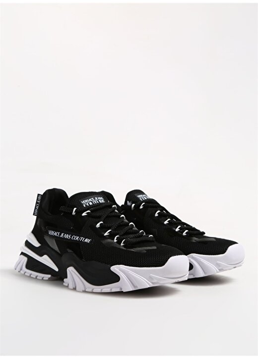Versace Jeans Couture Siyah Erkek Sneaker FONDO NEW TRAIL TREK DIS. SI8 2