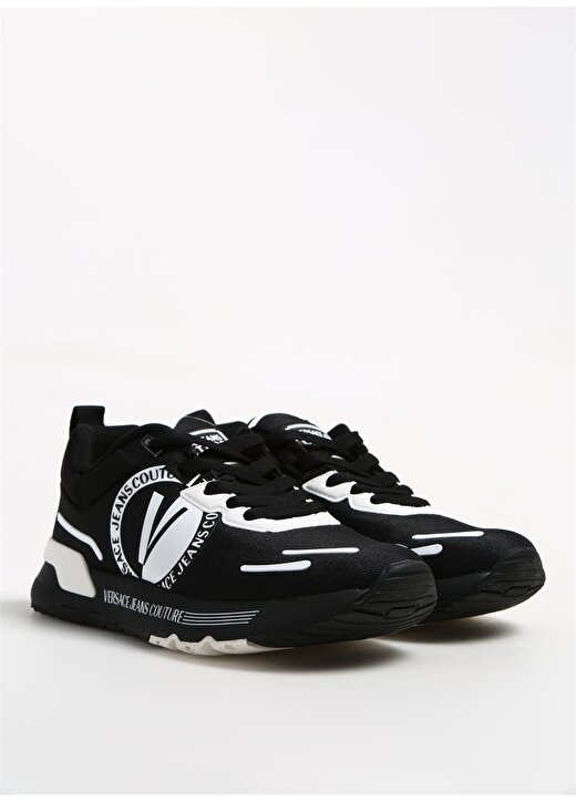 Versace Jeans Couture Siyah - Beyaz Erkek Sneaker FONDO DYNAMIC DIS. SA1 2