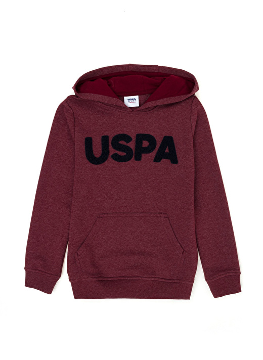 U.S. Polo Assn. Erkek Bordo Sweatshırt JAXELSK023 1