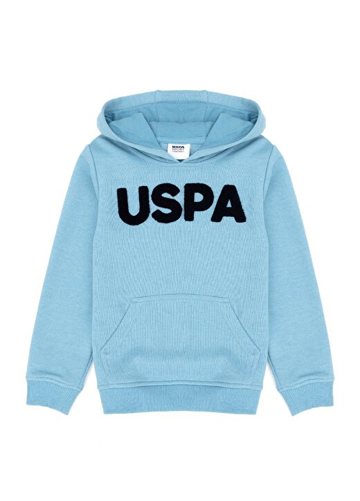 U.S. Polo Assn. Mavi Erkek Çocuk Sweatshirt 1