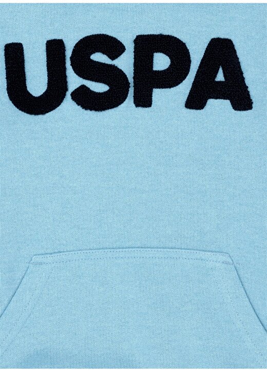 U.S. Polo Assn. Mavi Erkek Çocuk Sweatshirt 3