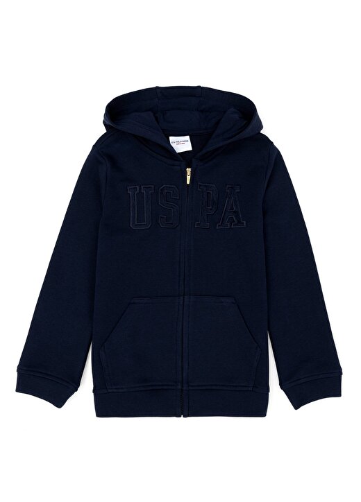 U.S. Polo Assn. Lacivert Kız Çocuk Sweatshirt RW01-SK023 1