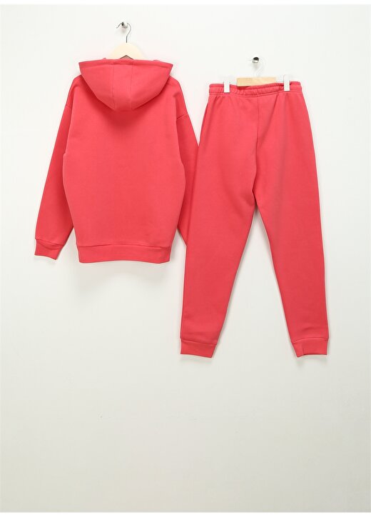 U.S. Polo Assn. Pembe Kız Çocuk Pijama Takımı US1601 2