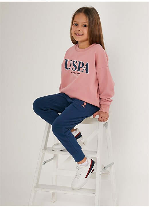 U.S. Polo Assn. Kız Çocuk Pijama Takımı US1616 2