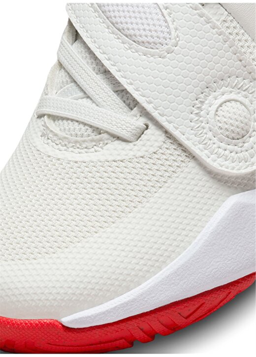 Nike Çocuk Beyaz - Kırmızı Yürüyüş Ayakkabısı DV8994-102-TEAM HUSTLE D 11 (PS) 3