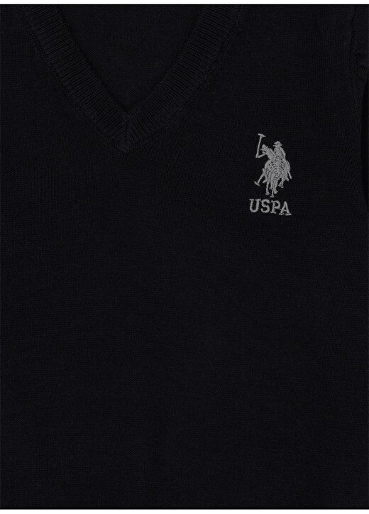 U.S. Polo Assn. Siyah Erkek Çocuk Kazak ECV02-SK23 3