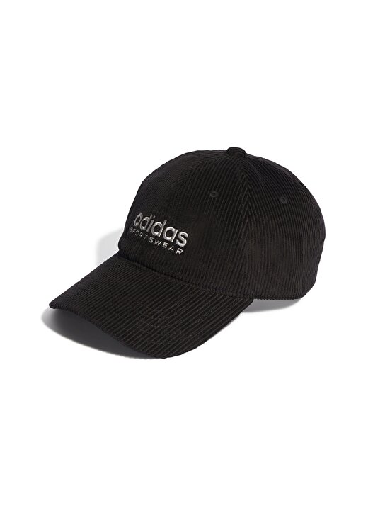 Adidas Siyah Unisex Desenli Şapka IB2664 LOW DAD CAP COR BLA 1
