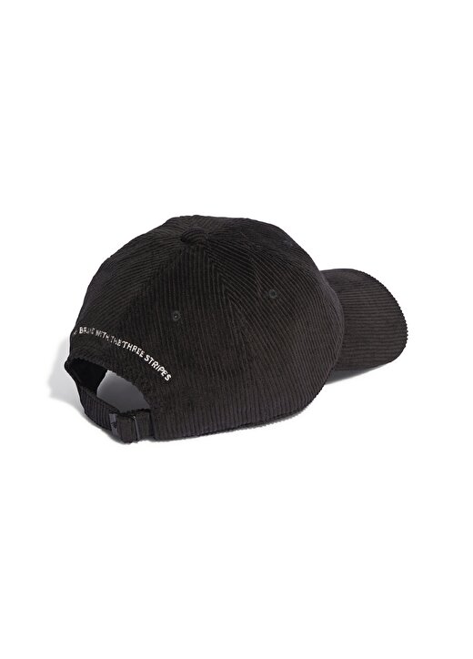 Adidas Siyah Unisex Desenli Şapka IB2664 LOW DAD CAP COR BLA 2