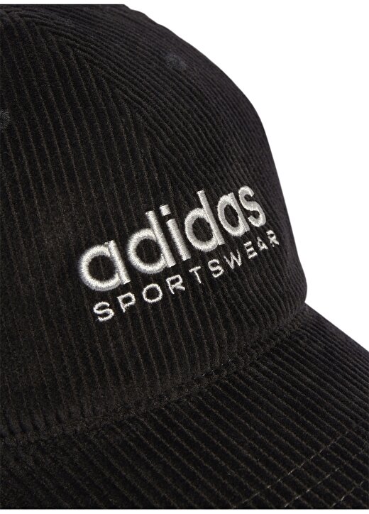 Adidas Siyah Unisex Desenli Şapka IB2664 LOW DAD CAP COR BLA 3