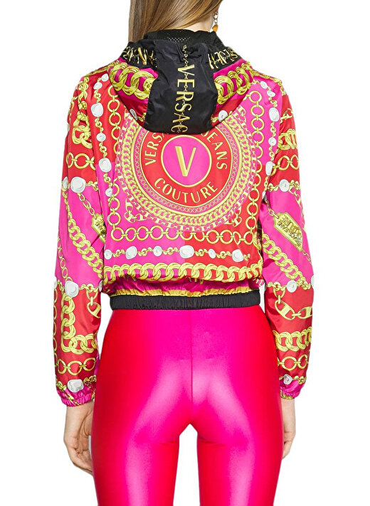 Versace Jeans Couture Çok Renkli Kadın Mont 75HAS4D1 4